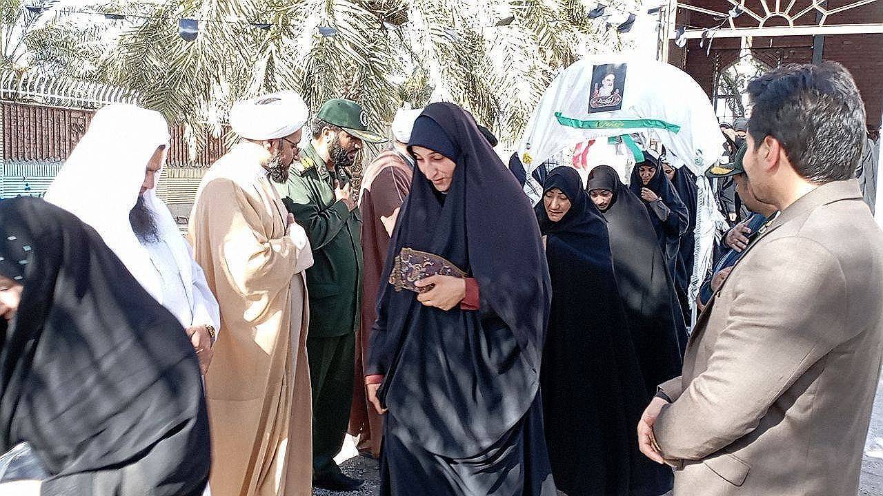 ۱۳۵ زائر فهرجی عازم مرقد مطهر امام خمینی شدند