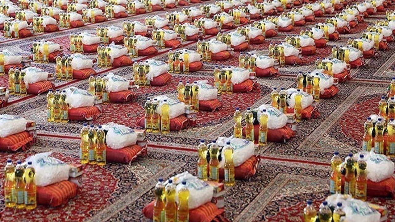 توزیع ۹۰ بسته معیشتی در تبریز