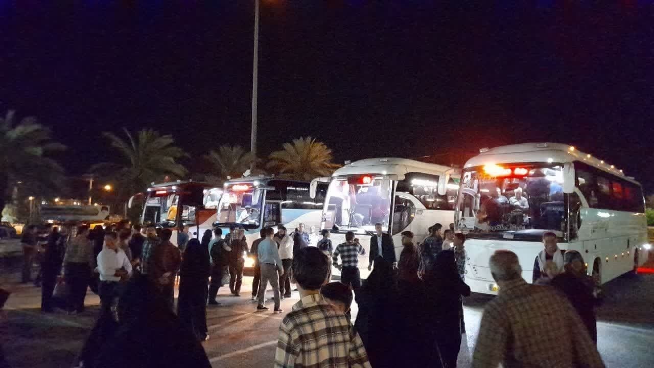 اعزام ۱۹۱ نفر از طبس به مرقد امام خمینی (ره)