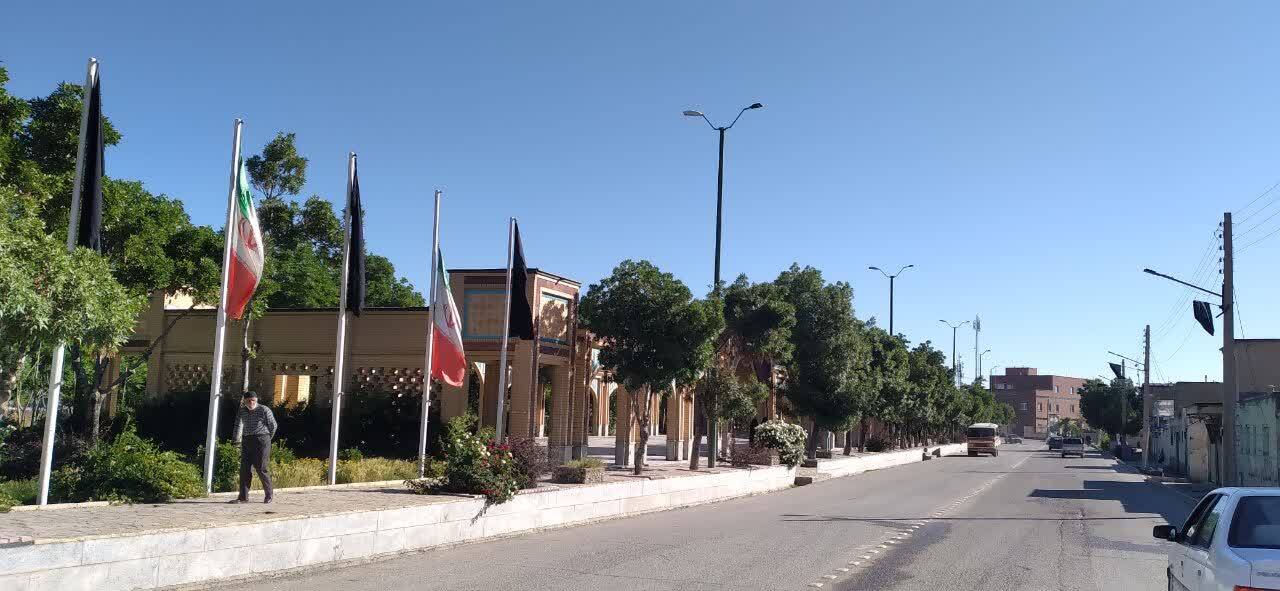 معابر صالح آباد به رنگ سیاه درآمد معابر صالح آباد به رنگ سیاه درآمد