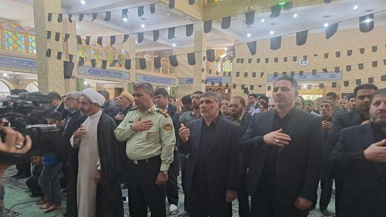 مراسم بزرگداشت سی و پنجمین سالگرد ارتحال امام خمینی (ره) در ایلام + تصاویر