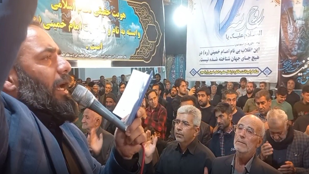 گزارش تصویری از مراسم عزاداری سی و پنجمین سالگرد امام راحل در روستای مجن