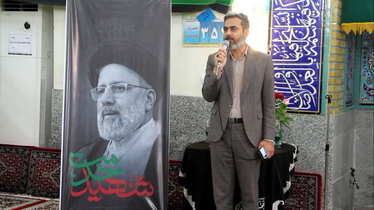 مراسم سوگواری شهادت آیت الله رئیسی در بوشهر مراسم سوگواری شهادت آیت الله رئیسی در بوشهر