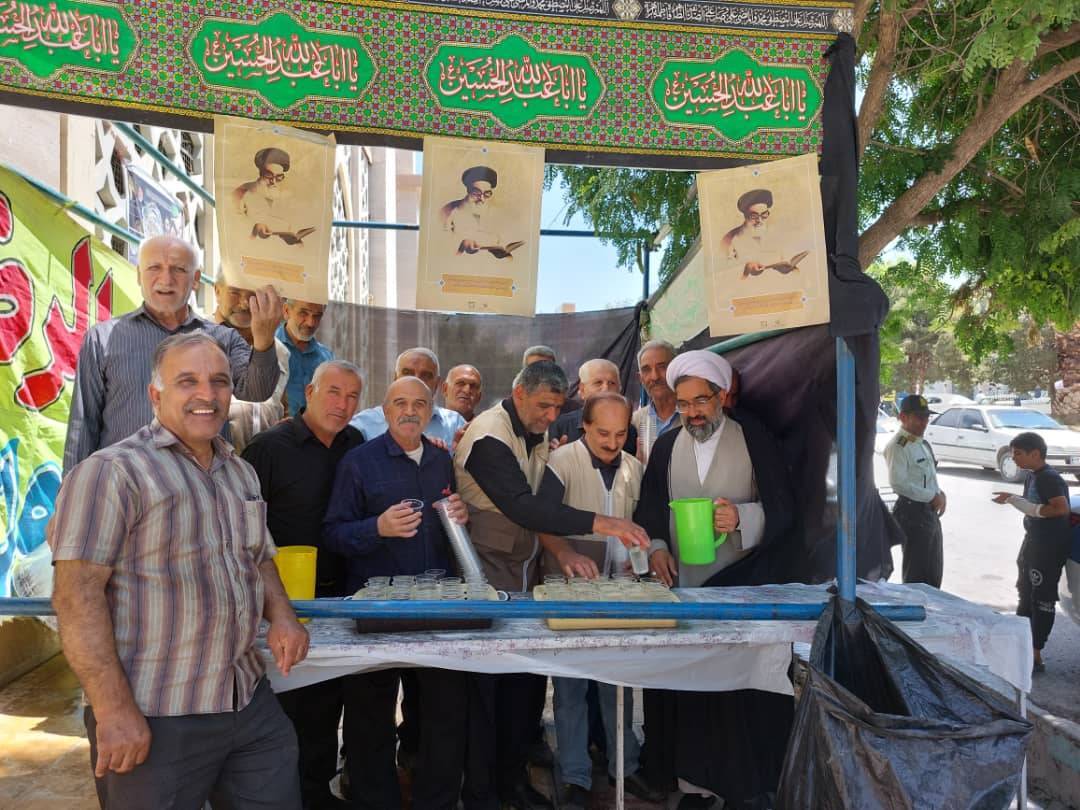 برپایی ایستگاه صلواتی در کازرون برپایی ایستگاه صلواتی در کازرون
