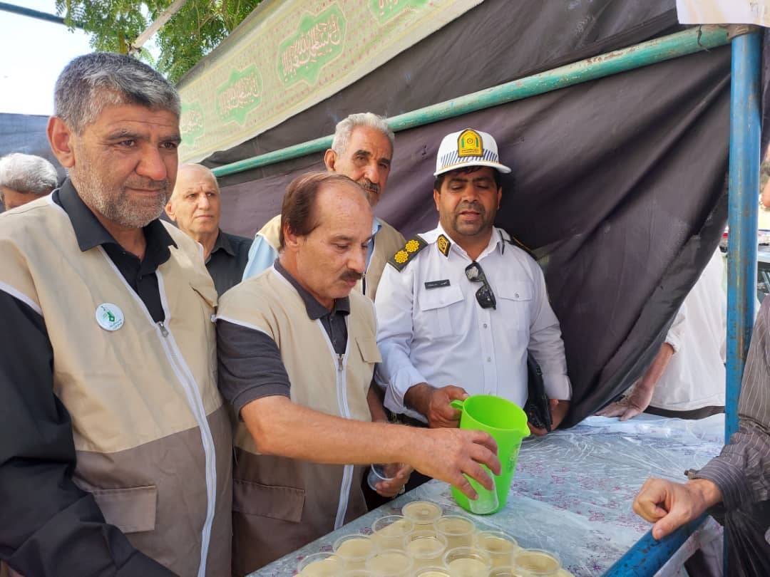 برپایی ایستگاه صلواتی در کازرون برپایی ایستگاه صلواتی در کازرون