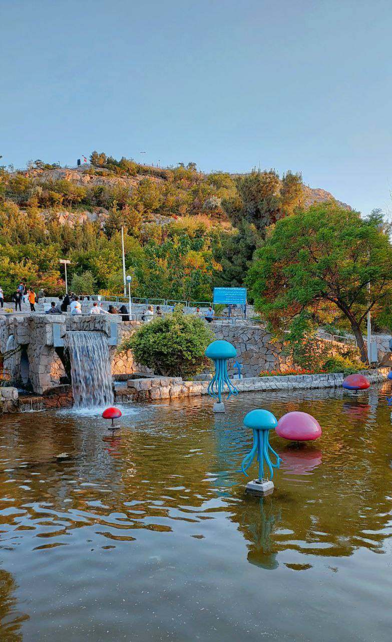 نمای زیبا از کوهسنگی در مشهد