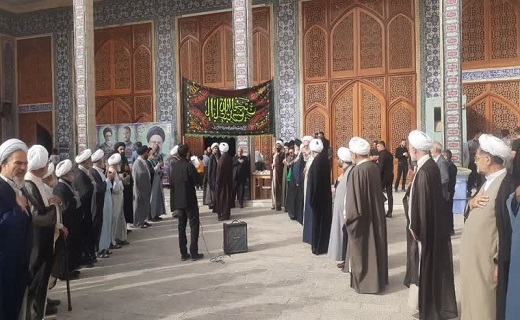 برگزاری مراسم بزرگداشت شهدای قیام ۱۵ خرداد در یزد +عکس