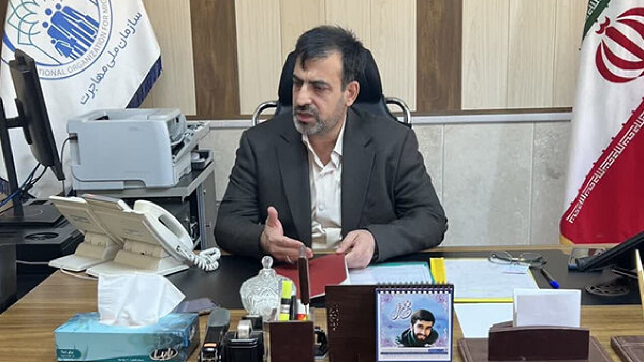 نمایشگاه آثار نخبگان اتباع در استان البرز