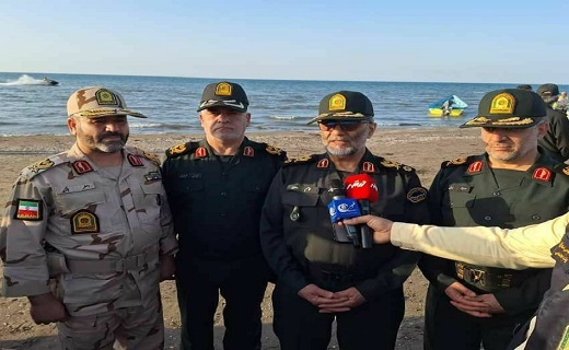 بازدید سردار رضایی از قرارگاه مرکزی طرح سالمسازی دریا و تفرجگاه&zwnj;ها در گیلان