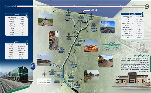 راه آهن رشت - کاسپین کی افتتاح می&zwnj;شود؟