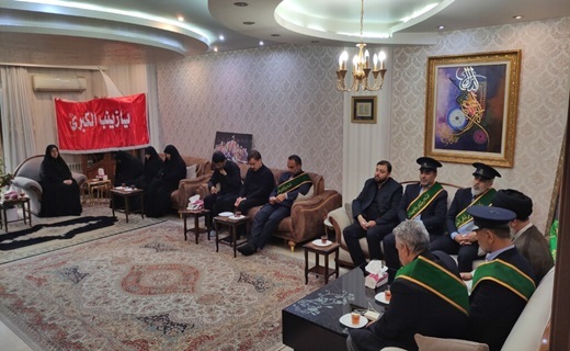 حضور سفیران کریمه در منزل شهید امیرعبداللهیان