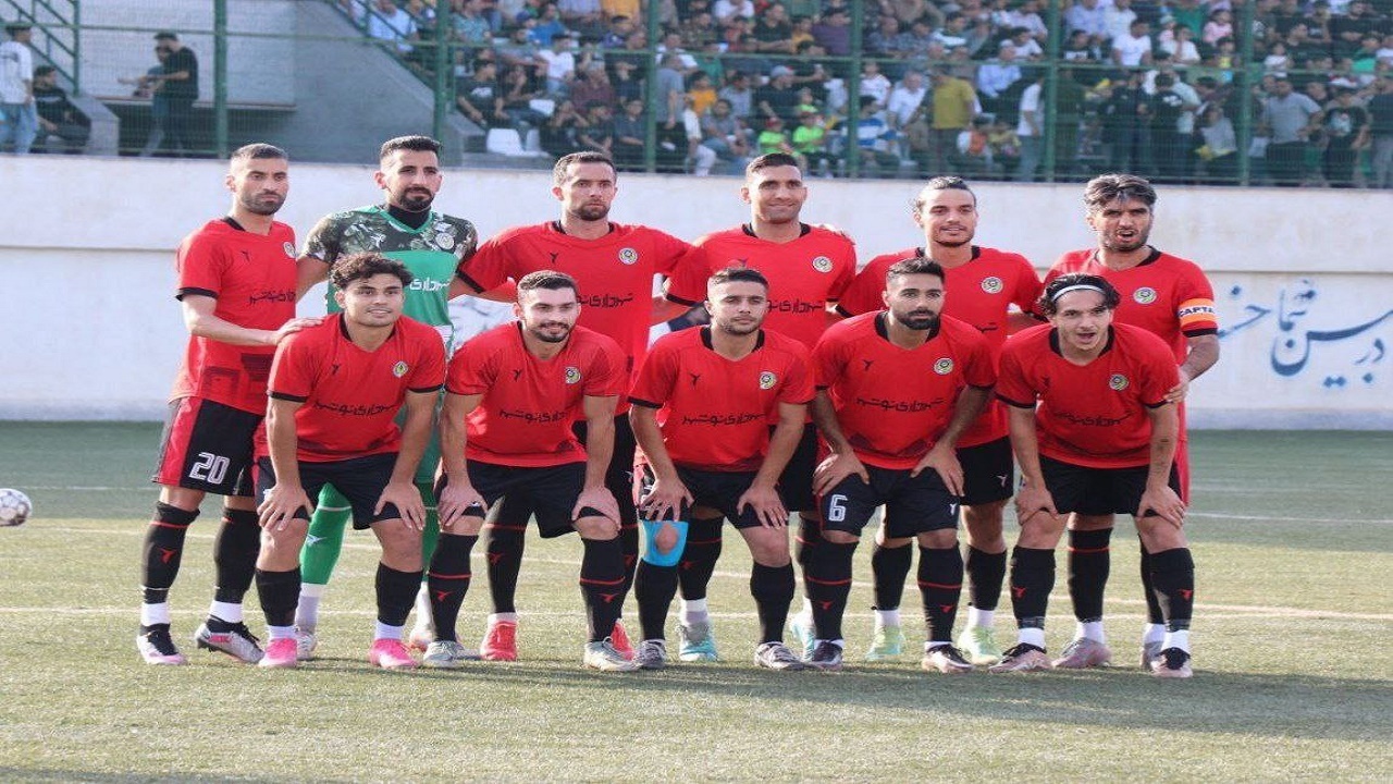 صعود شهرداری نوشهر به لیگ یک فوتبال کشور