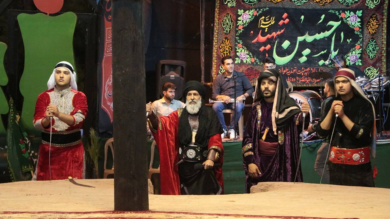 شب پنجم سوگواره ملی تعزیه ده زیار، شب شهید ابومهدی المهندس