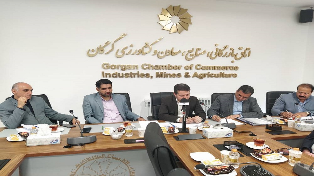 بررسی مشکلات ۴ واحد تولیدی در ششمین جلسه کار گروه تسهیل و رفع موانع تولید گلستان