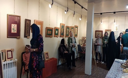 برپایی نمایشگاه آثار صنایع دستی در قزوین&nbsp;