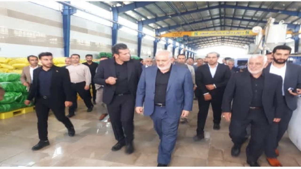 شرکت اطلس زاگرس بروجرد با حضور وزیر صمت افتتاح شد