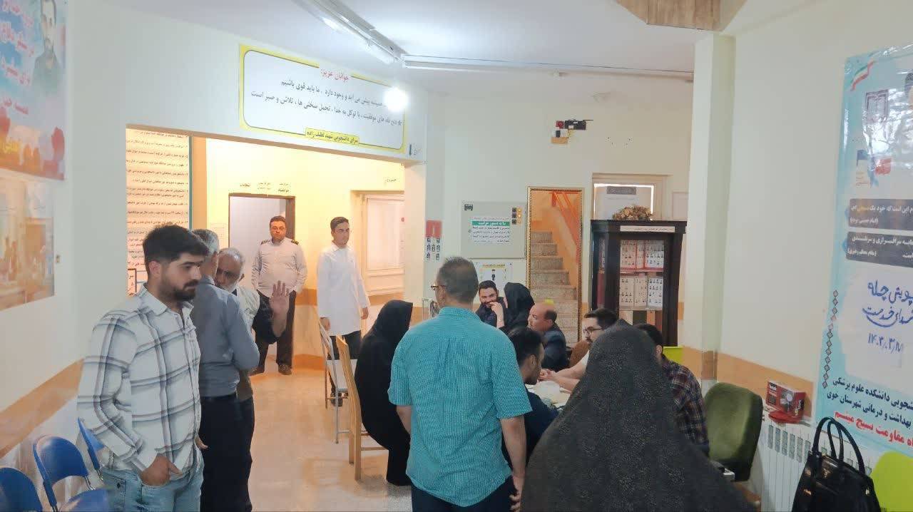 خدمات پزشکی رایگان به بیماران