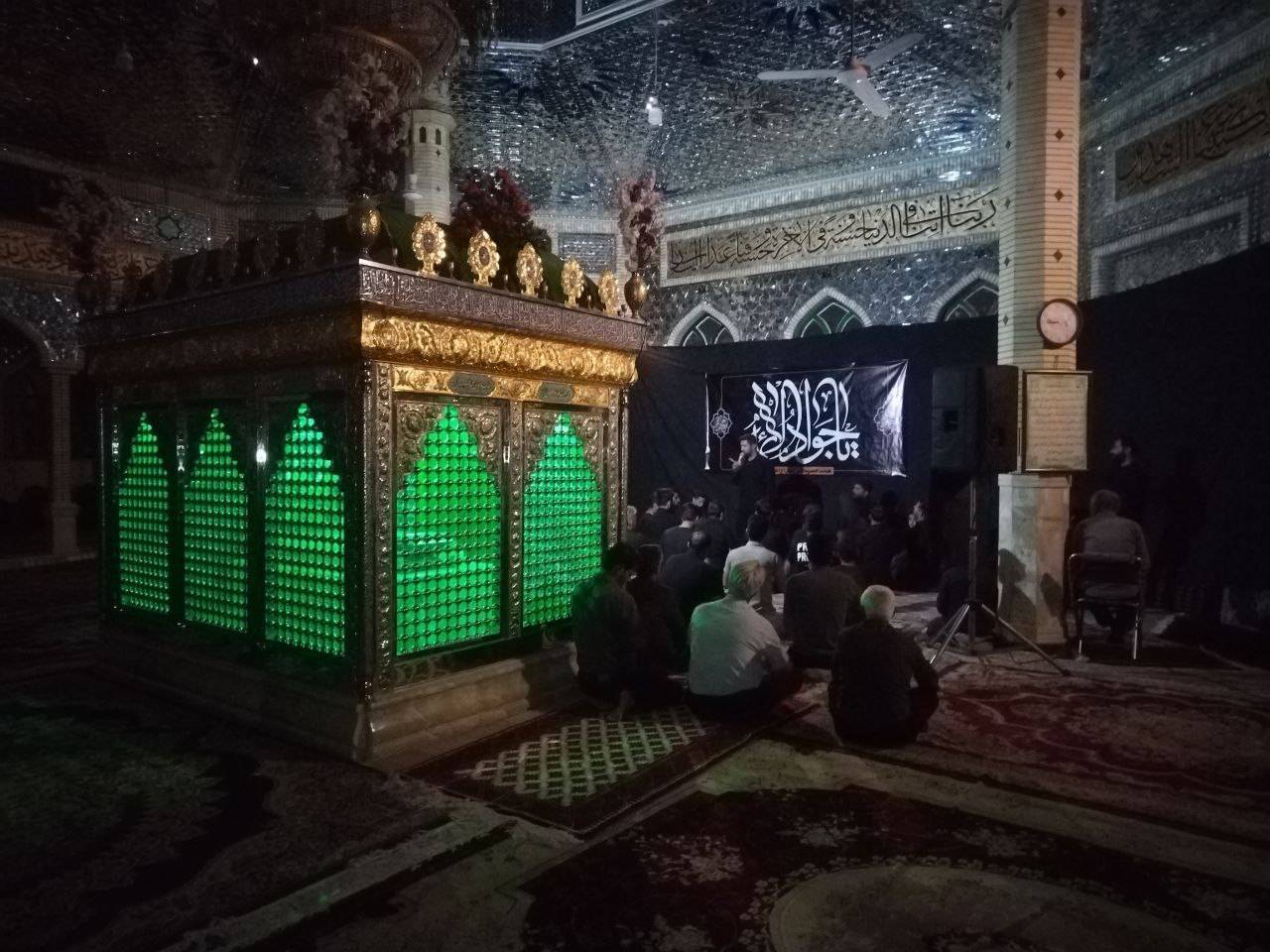 مراسم سوگواری امام جواد(ع) در انابد