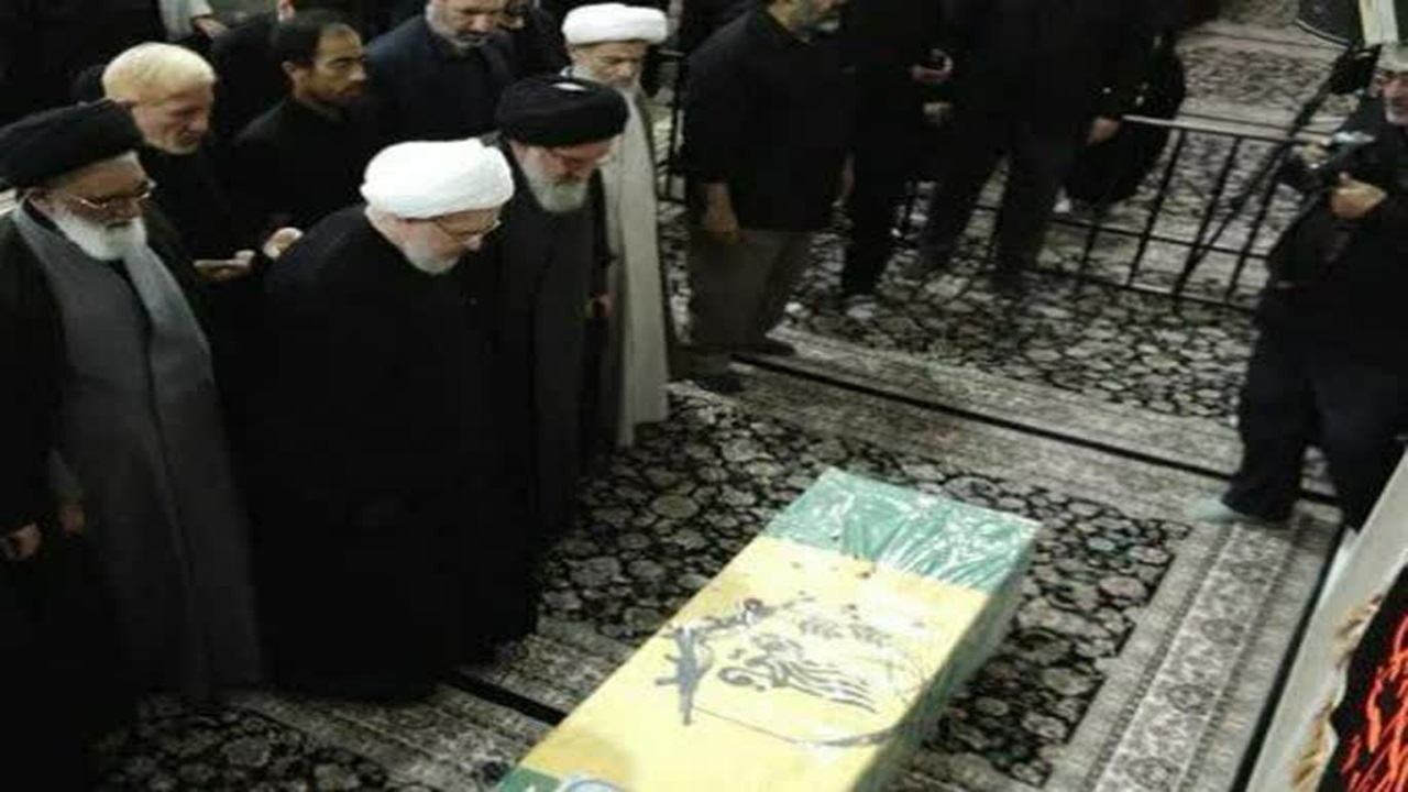 تشییع پیکر شهید مدافع حرم نورالله نوری در قم