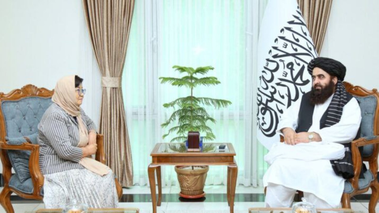 دیدار نماینده یوناما با امیرخان متقی