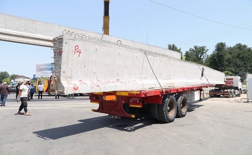 پیشرفت تقاطع غیرهمسطح نیروی دریایی رشت به ۴۰ درصد رسید