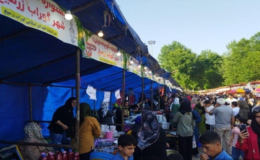 جشنواره آلوچه در گوراب زرمیخ صومعه سرا + تصاویر