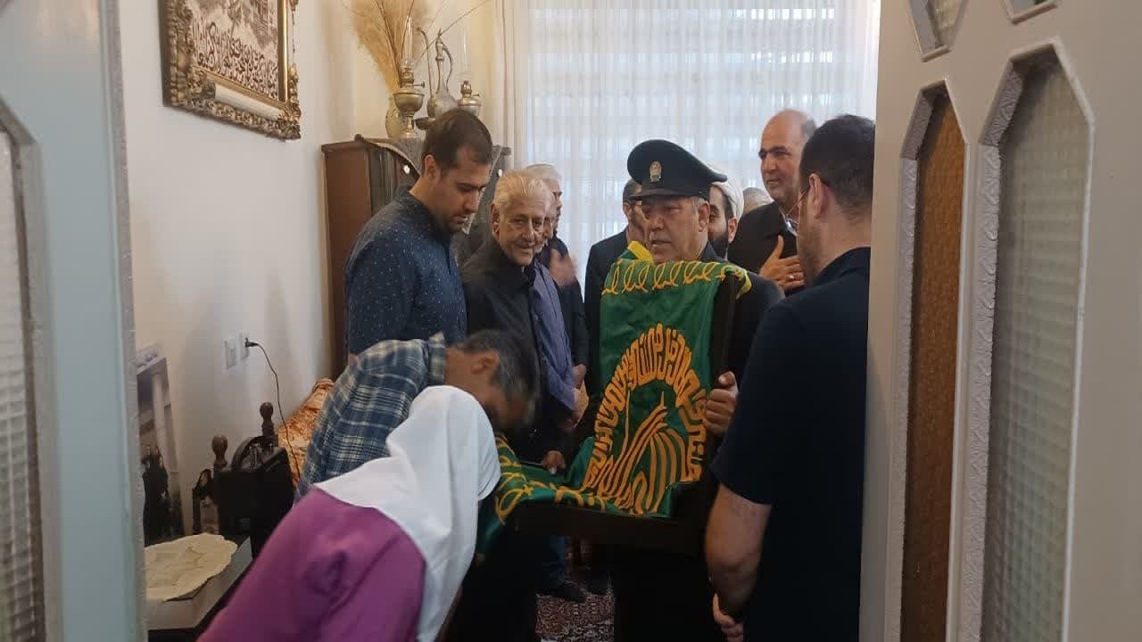 دیدار خدام رضوی با واقف بیرجندی