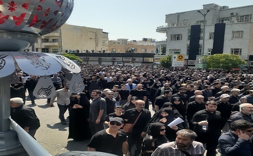 مراسم تشییع رئیس جمهور شهید