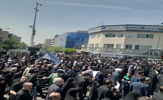 حضور باشکوه مردم تهران