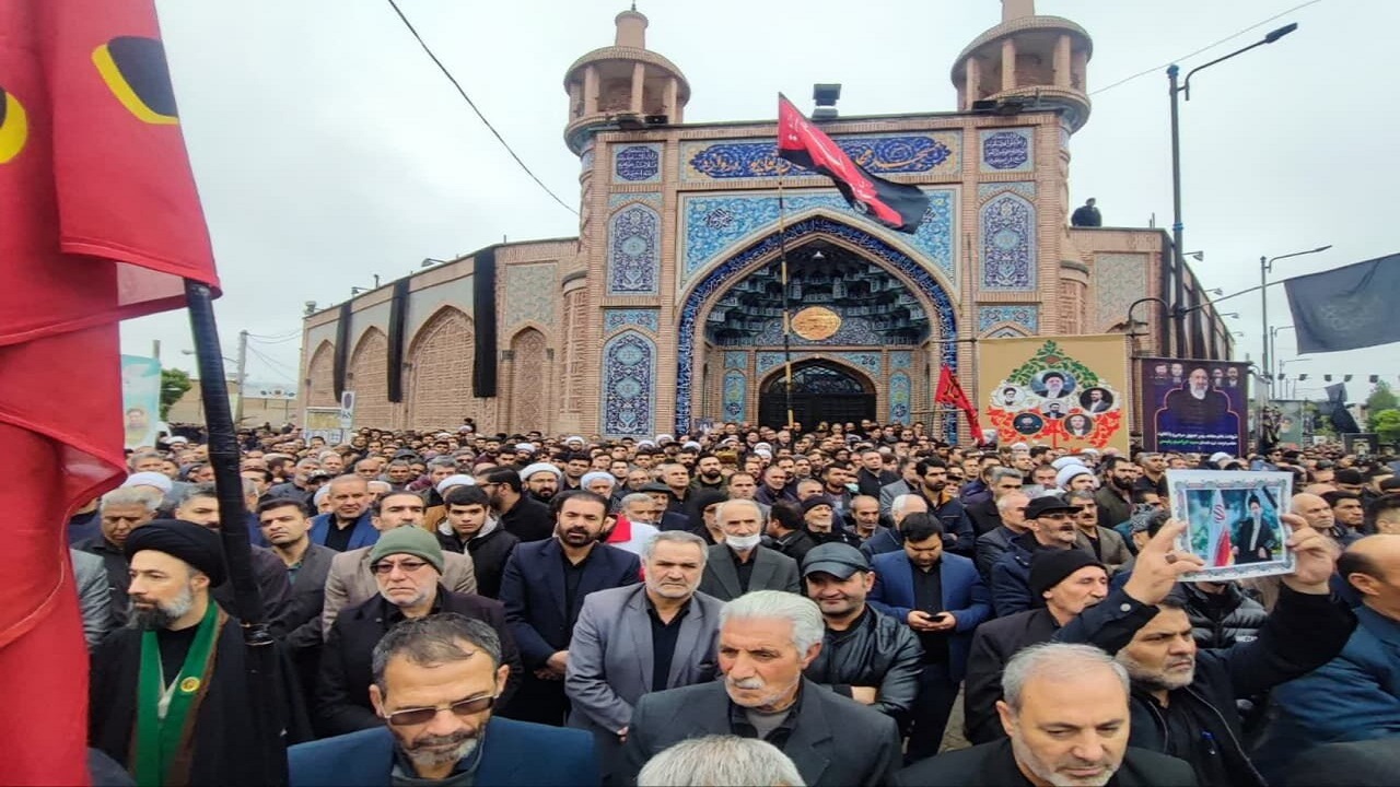 سوگ اردبیل در شهادت خادم الرضا