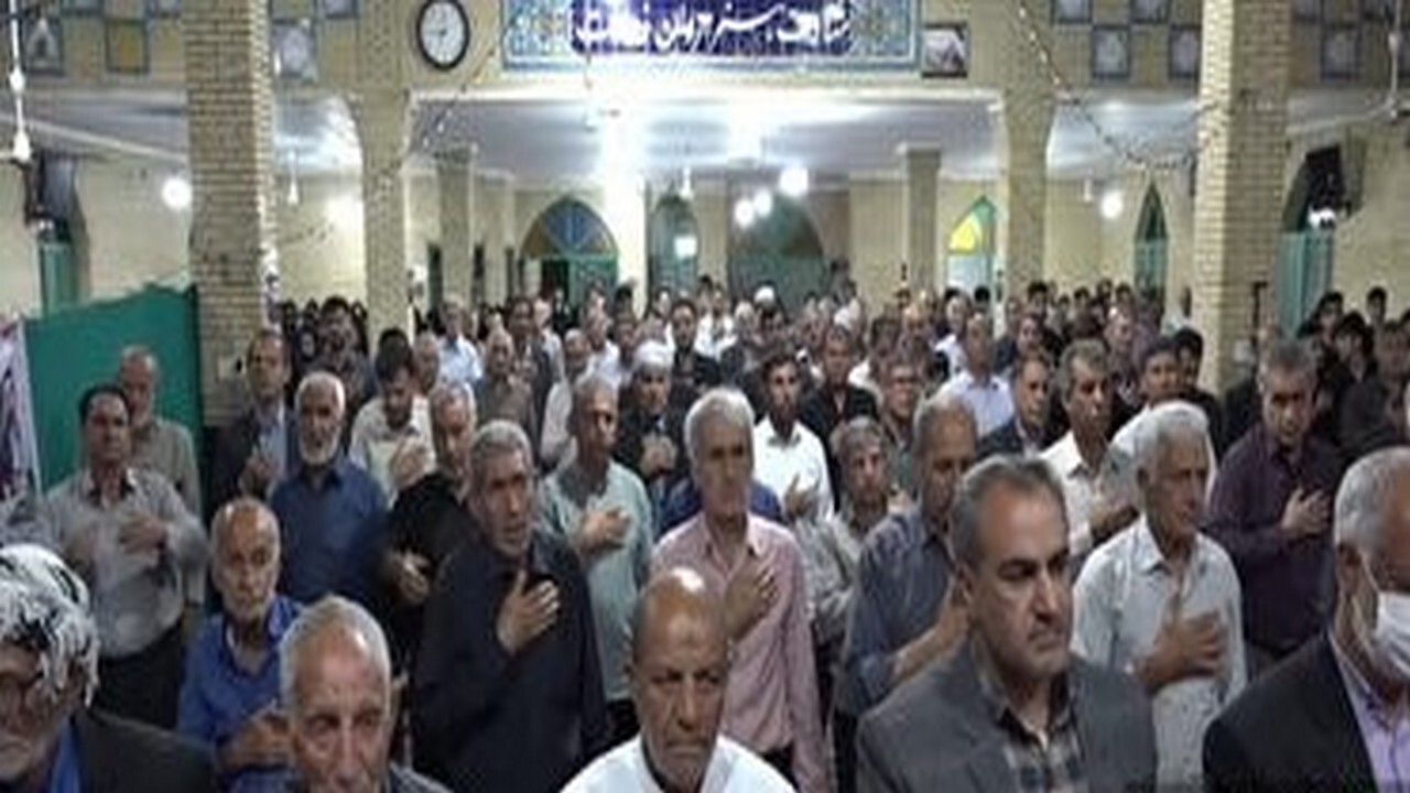 مراسم سوگواری رئیس جمهور شهید و همراهان ایشان در روستا‌ها