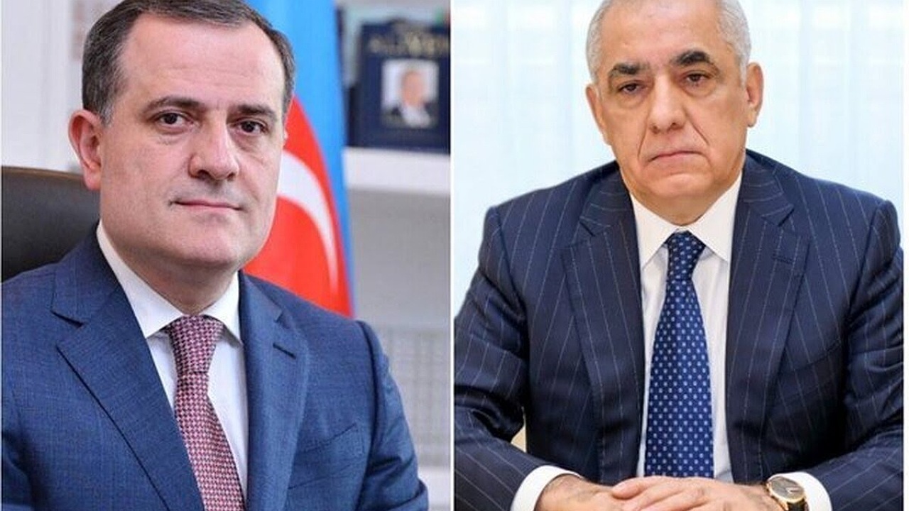 نخست وزیر و وزیر خارجه جمهوری آذربایجان وارد تهران شدند