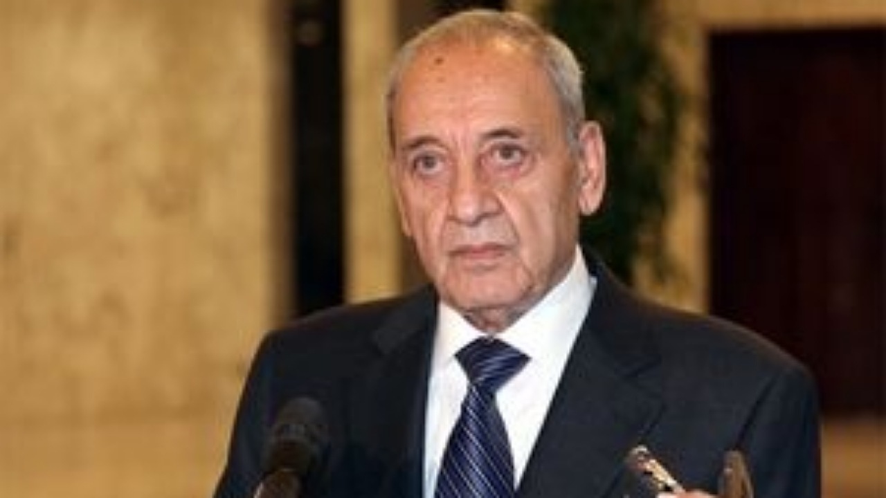 رئیس مجلس لبنان وارد تهران شد