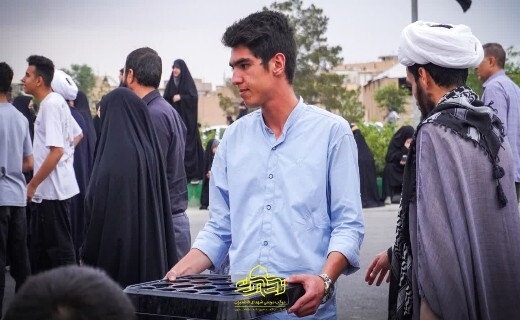 برپایی موکب مردمی شهدای