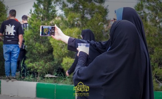 برپایی موکب مردمی شهدای فاطمیون در قم + تصاویر