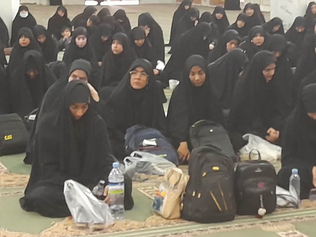 اجتماع بانوان در مراسم شهادت آیت الله سید ابراهیم رئیسی
