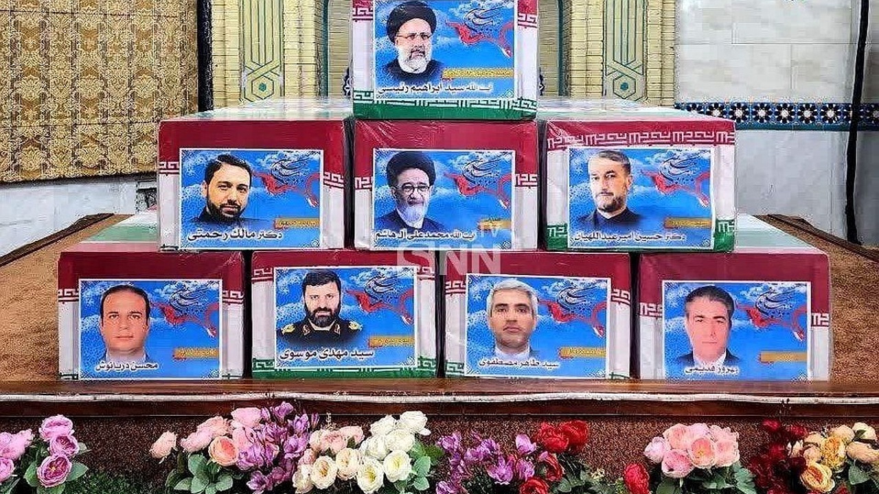 پیکر آیت الله شهید رئیسی و همراهانشان کجا به خاک سپرده می‌شوند؟