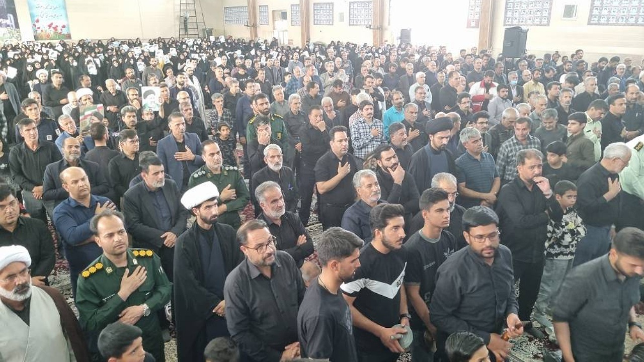 برگزاری مراسم بزرگداشت شهید جمهور و همراهان در زرند+ فیلم