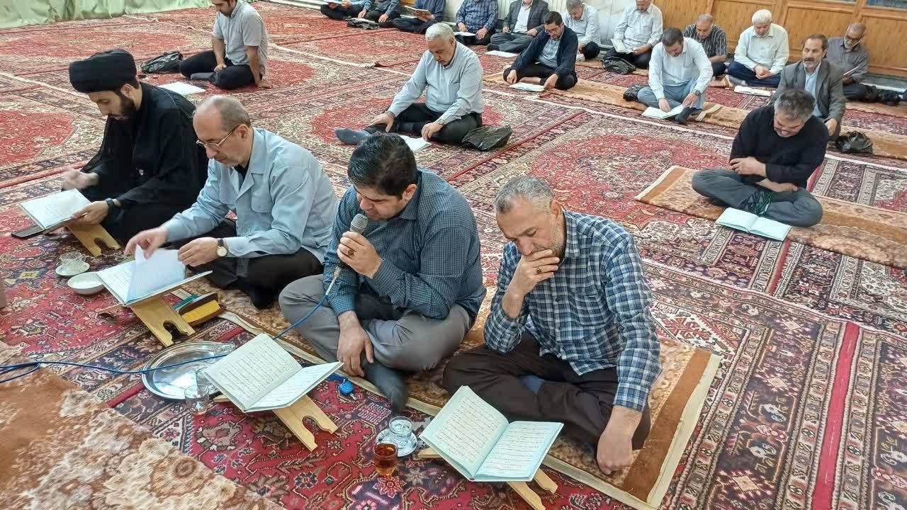 قرائت دعای ندبه در امامزاده سید بهلول