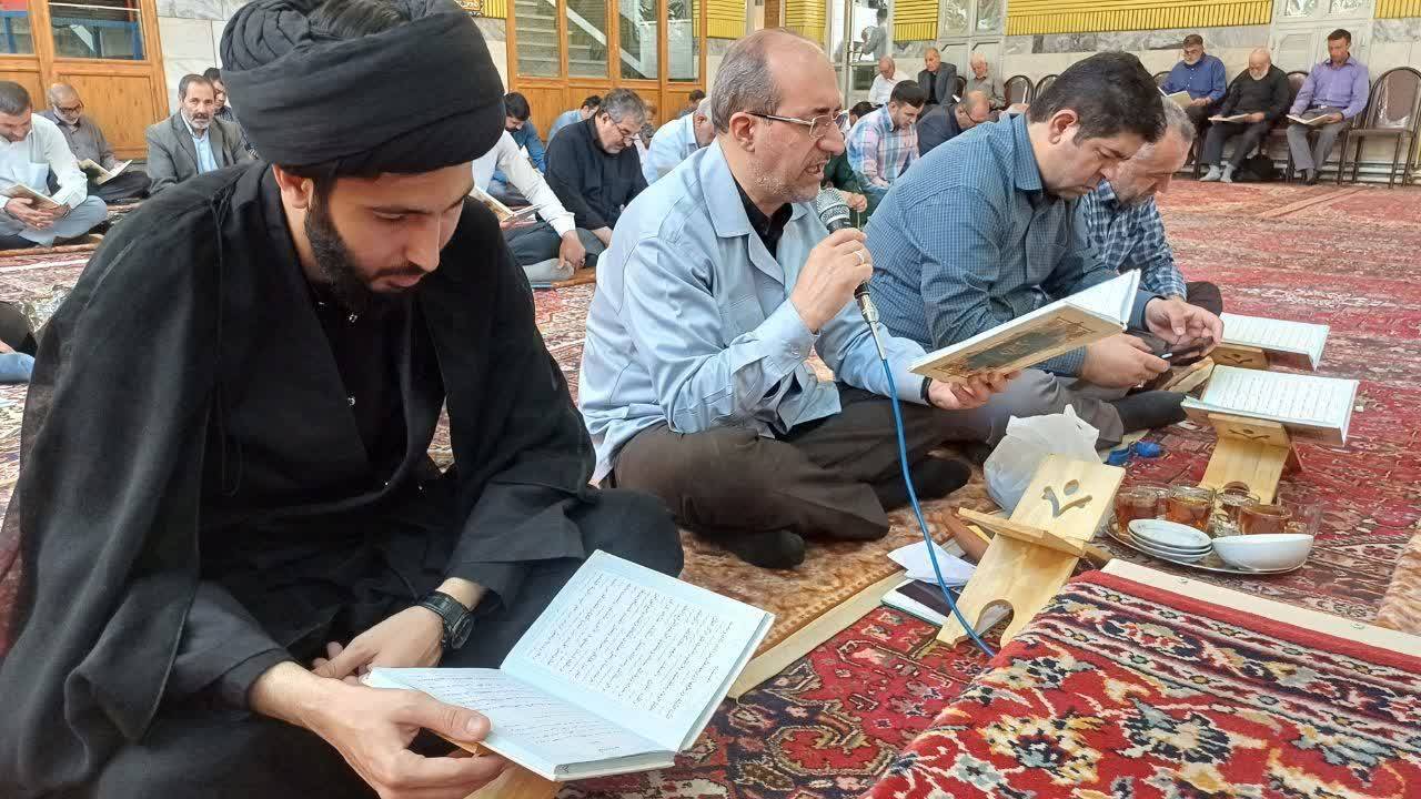 مراسم دعای ندبه در خوی