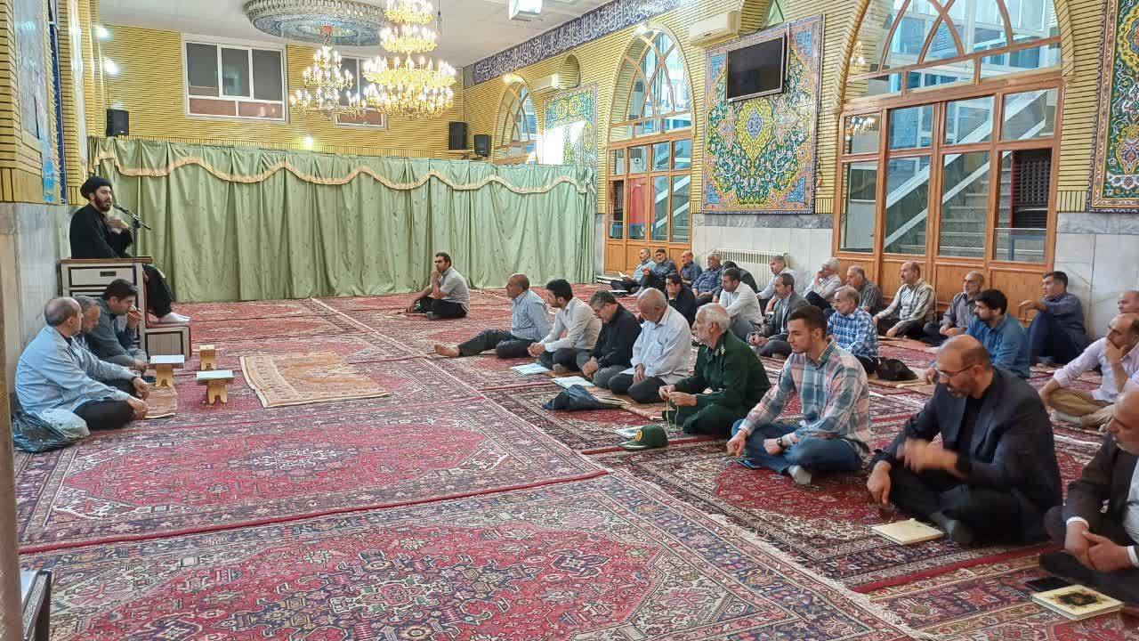 مراسم قرائت دعای ندبه در خوی