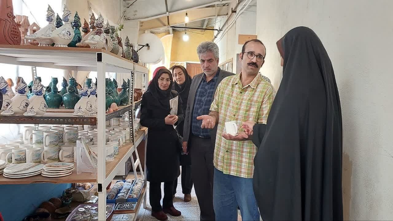 افتتاح یک کارگاه صنایع دستی در روستای الولک