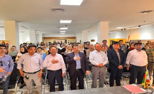 اختتامیه نمایشگاه آثار نخبگان اتباع در البرز