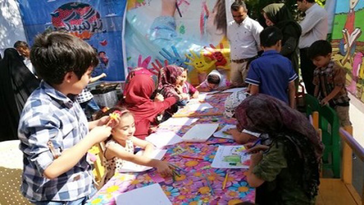 احیای واحدهای تولیدی موضوع نقاشی نونهالان سمنانی شد