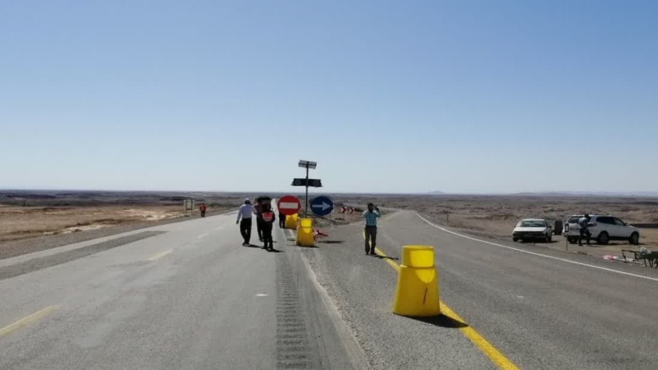 دوبانده سازی ۱۸ کیلومتر دیگر از محور خوسف - طبس