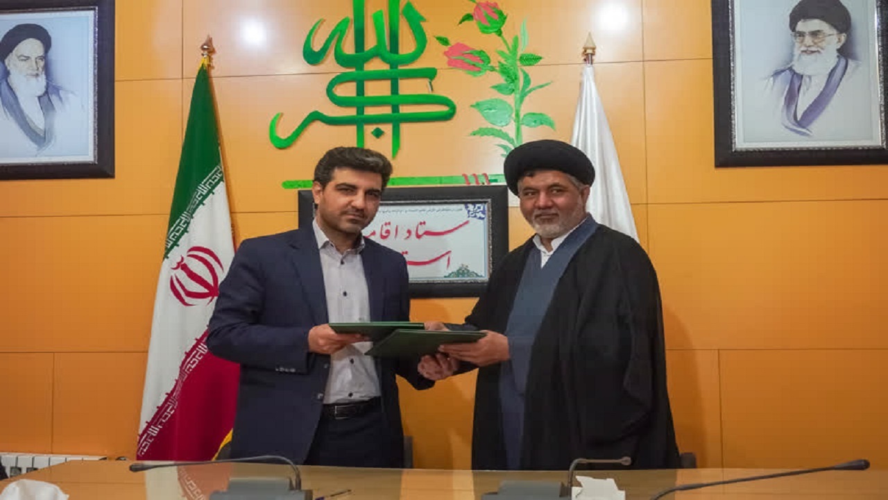 امضای تفاهم‌نامه همکاری بین حمل‌ونقل جاده‌ای و مدیر ستاد اقامه نماز استان یزد