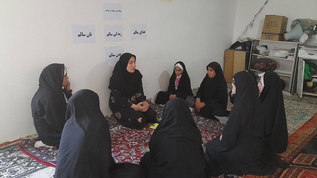 پیوستن اهالی روستای چای گرمی به پویش چله خدمت + تصاویر