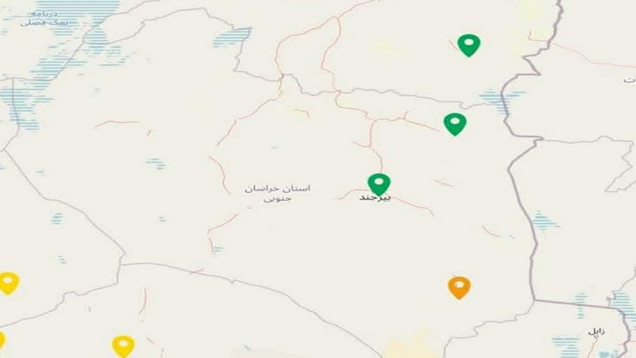 هوای نهبندان ناسالم شد