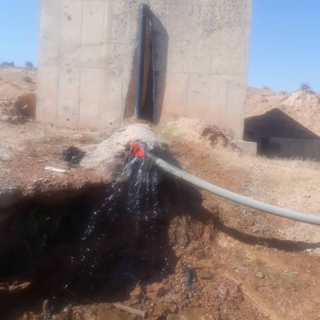 قطعی آب در روستای چولهول