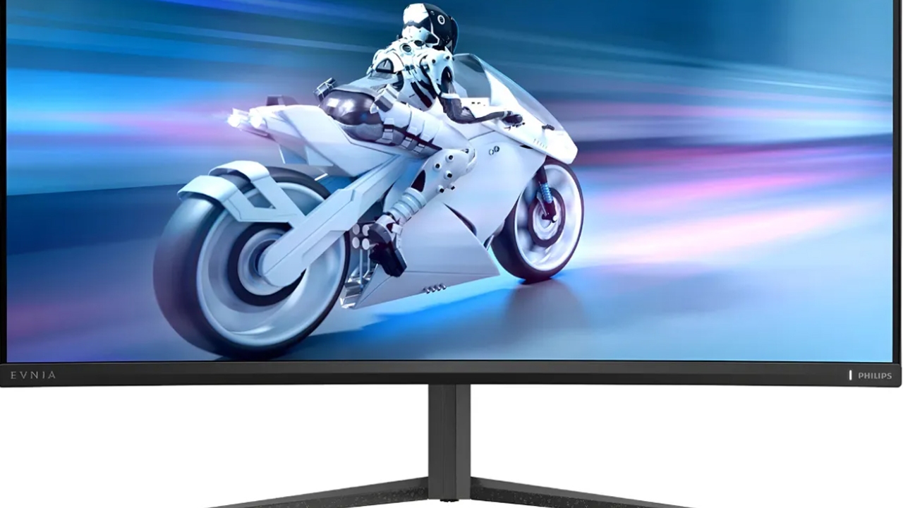مانیتور ۳۴ اینچی فیلیپس با پنل خمیده OLED و طراحی جذاب رونمایی شد